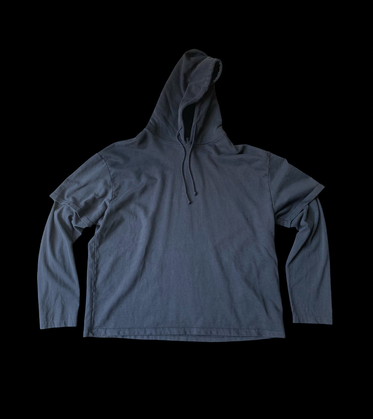 CANCELLED DMX DOUBLE LAYERED SLEEVE HOODIE – BLACK MARKET